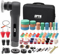Cordless Mini Polisher, SPTA 12V Cordless Polisher for Detailed Polishing, Cordless Car Buffer Polisher, RO&DA Buffer Polisher with Mini Polishing Pads and Wool Pads for Polishing, Sanding, Cleaning