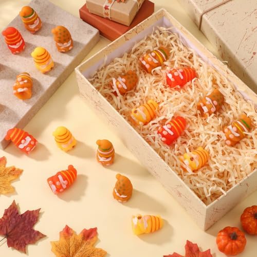 Thenshop 20 Pcs Fall Thanksgiving Gnome Balls Party Favors Bulk 4 Designs