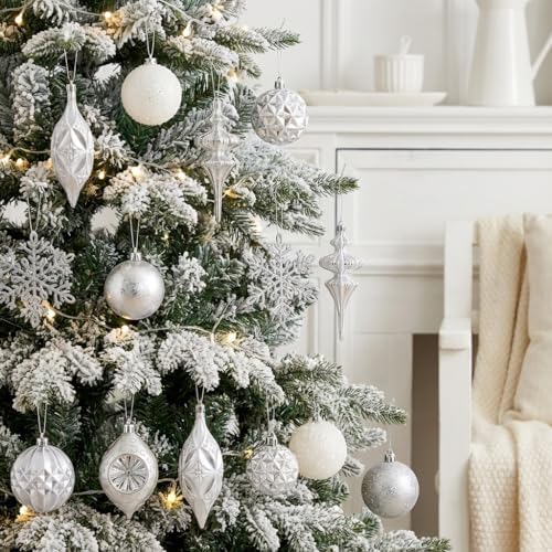 Valery Madelyn 50ct Christmas Tree Decorations Ball Ornaments Set
