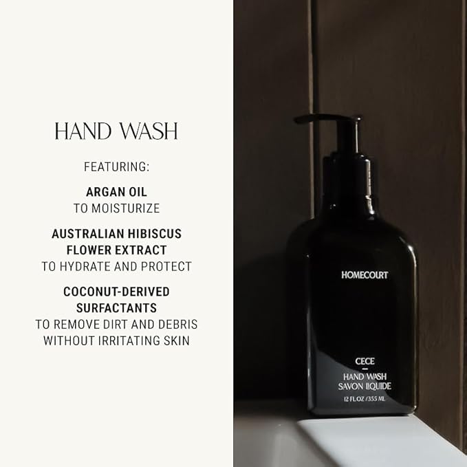 Homecourt by Courteney Cox Hand Wash, Neroli Leaf, 12 fl oz | Gently Cleanses & Hydrates, Removes Dirt & Debris Without Irritating Skin, Clean Formula