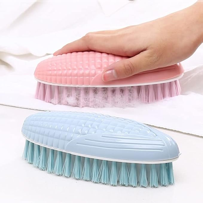 Laundry Brush Soft Bristle Corn Shape Cleaning Shoe Washing Bathtub Tool(E)