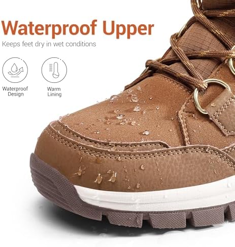 DREAM PAIRS Waterproof Winter Snow Boots for Women