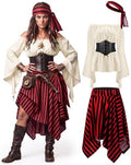 Shihanee Women Pirate Costume Outfits Renaissance Halloween
