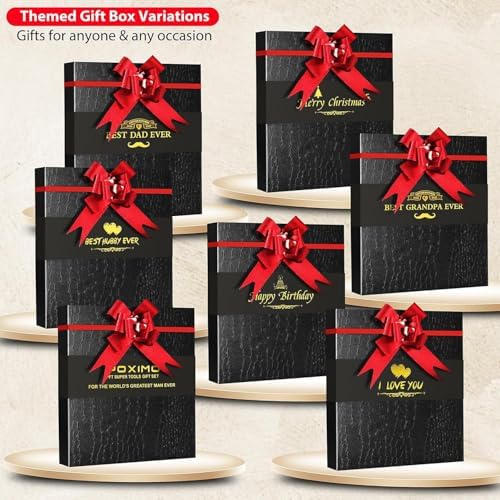 Multitools Gifts Set for Papa with 14-In-1 Multi-Pliers, Pocket Knife, Tactical Pen, Gifts for Grandfather Stocking Stuffers Multi-tools Kit(BEST GRANDPA EVER)