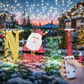 Christmas Lighted Noel Sign Decoration with Timer&Remote Control
