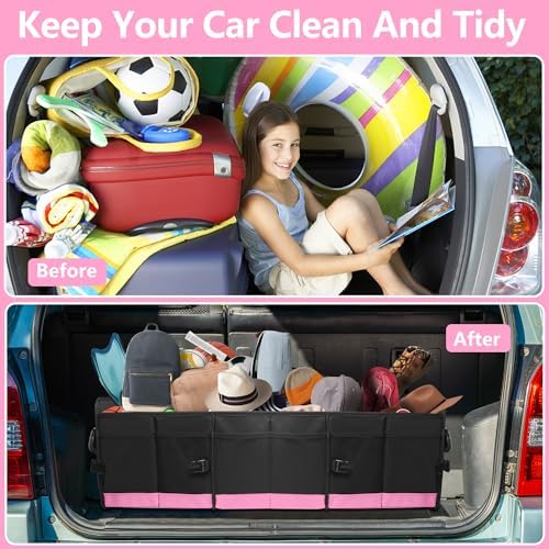 AOPHY Foldable Trunk Organizer for Car SUV Truck 95L Large Capacity