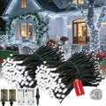OZS Connectable 2PK 400LED, 164FT Christmas String Lights with Remote