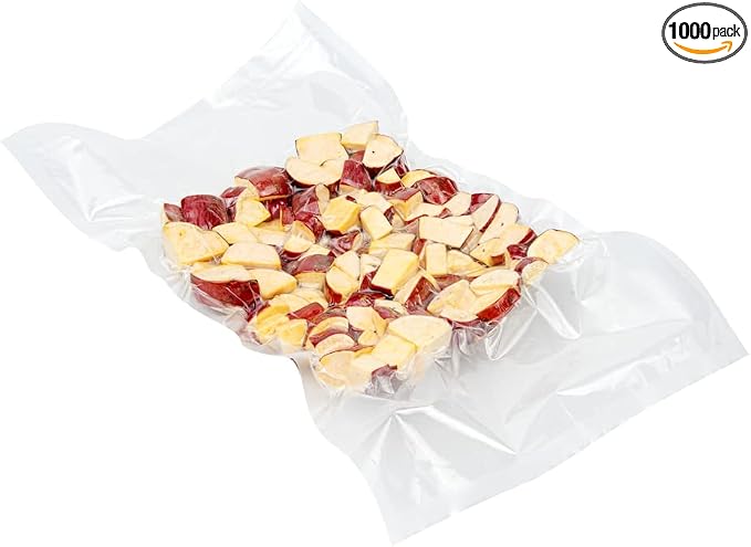 Restaurantware Fresh Hero 18 x 10 Inch Vacuum Sealer Bags, 1000 Food Storage Bags - 3 mil Thick, Microwavable, Clear Plastic Sous Vide Bags, Freezable, For Storing Food Or Sous Vide Cooking