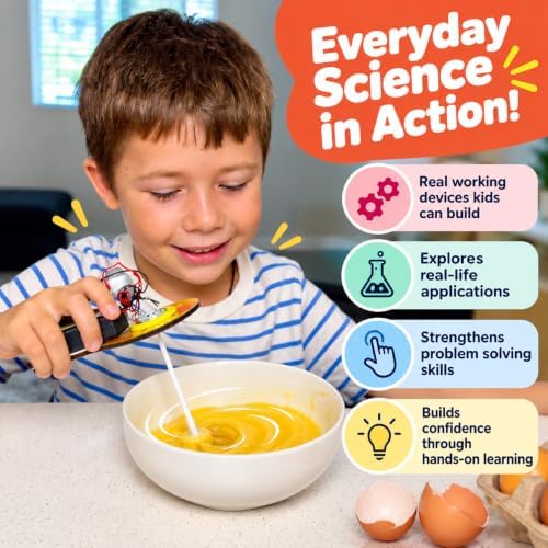 Butterfly EduFields 10in1 STEM Electricity kit for Kids 5-8-12| Science Kit