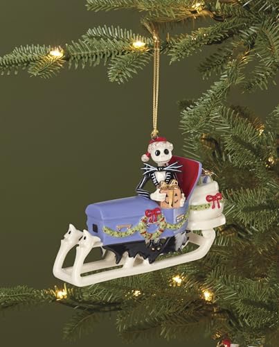 Lenox Jack Skellington Sledding Ornament