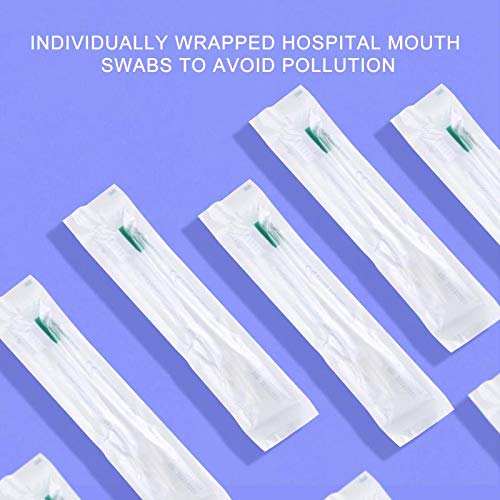 Disposable ICU Suction Toothbrush Sputum Suction Sponge Swab Sponge Toothbrush - 20 pcs