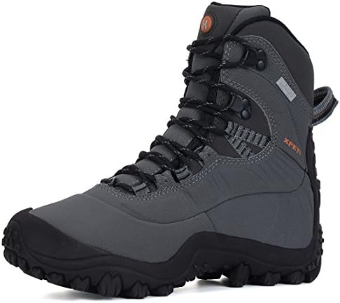 XPETI Men’s Thermator Mid-Rise Lightweight Hiking Insulated Non-Slip Outdoor Boots