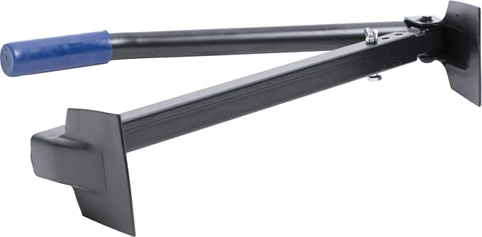 MARSHALLTOWN QLT Brick Tongs, Soft Handle, Paver Claw for Lifting | Adjusts 16 3/4 To 27 1/2 Inch, Carries 6 To 11 Bricks or Pavers, Soft Grip Handle, Masonry Brick Tongs, SBT49