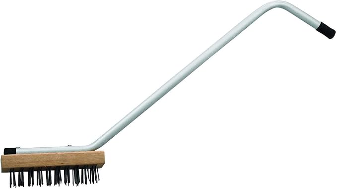 Winco Steel Wire Broiler Bristle Brush, 7-Inch