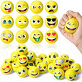 Libima 120 Pcs Mini Face Ball Fidget Toy Bulk, 2 Inch