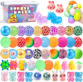 54 Pack Stress Balls, Squishy Balls, Squeeze Balls for Adults