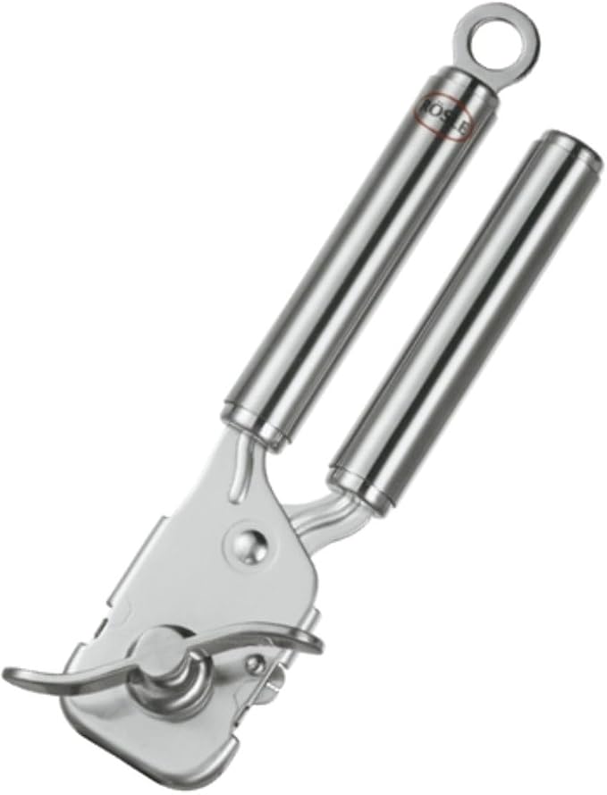 Rösle 12757 Stainless Steel Manual Can Opener with Pliers Grip Opens Can at Seam 7.9 in. | Pliers grip, opens cans at the seam