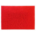 3M Red Buffer Pad 5100, 32" x 14" Floor Buffer, Machine Use (Case of 10)