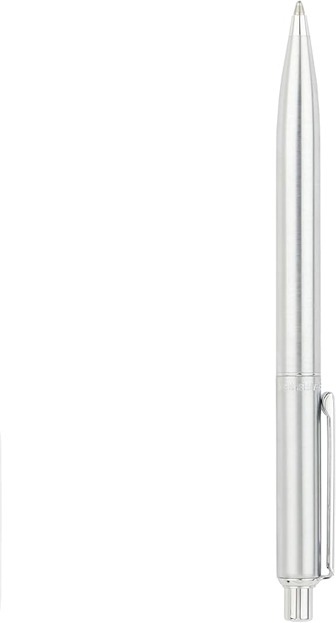 Sheaffer Sentinel Brushed Chrome Ballpoint Pen