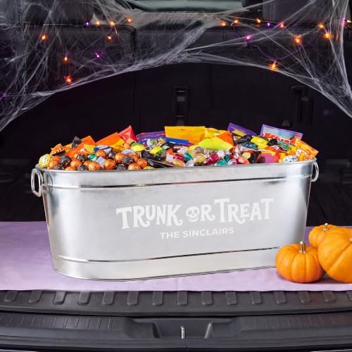 Let's Make Memories Halloween Beverage Tub & Stand, Spooky Trunk or Treat