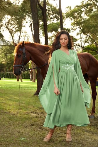 Scarlet Darkness Women's Renaissance Costume V Neck Medieval Fairy Dresses