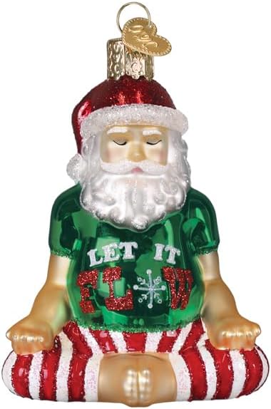 Old World Christmas Zen-ta Claus Tree Ornament