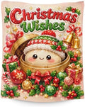 Christmas Blanket Cute Home Decor, 40" x 50" Dumping Blanket Gift for Girls