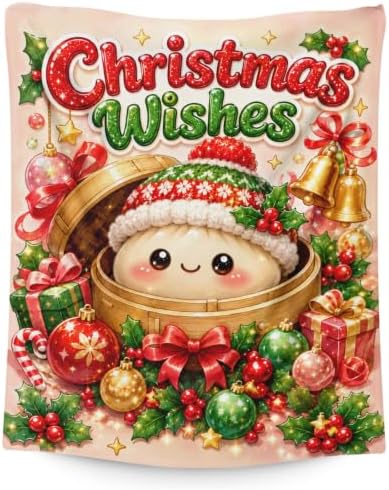 60" x 80" Kids Teens Blanket Christmas Decor, Dumping Blanket Girls Throws