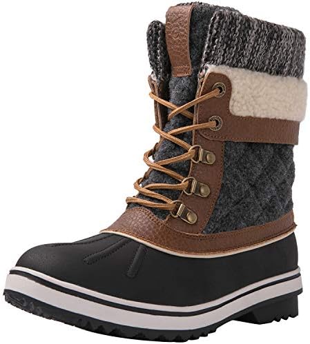 GLOBALWIN Women's Waterproof Winter Boots Snow Boots For Women