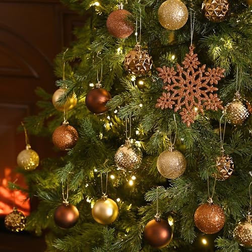Valery Madelyn 50ct Christmas Tree Decorations Ball Ornaments 2.36 Inches