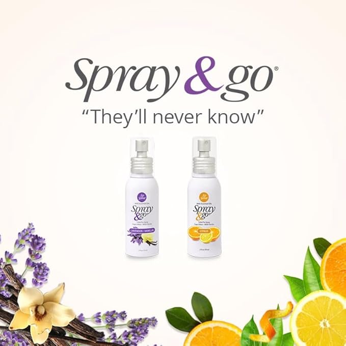 Air Scense Essential Oil Air Freshener, Non-Aerosol, 4-7 fl oz, Variety (Orange, Lime, Lavender & Vanilla) plus 2-2 fl oz (Citrus & Lavender Vanilla)