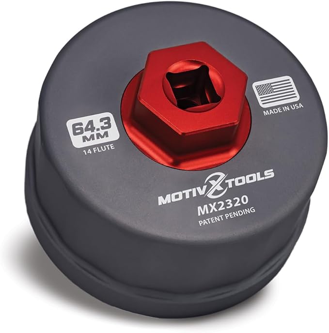 Motivx Tools Oil Filter Wrench and Drain Tool Set for Toyota & Lexus 2.0L - 5.7L Engines With Cartridge Style Oil Filter Systems