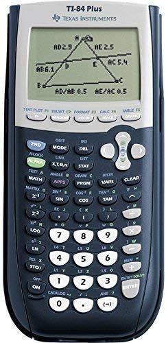 Texas Instruments TI-84 Plus Graphics Calculator, Black (Renewed)