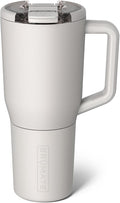 BrüMate Müv - 35oz 100% Leak Proof Insulated Coffee Mug with Handle & Lid - Stainless Steel Coffee Travel Mug - Double Walled Coffee Cup (Dune)