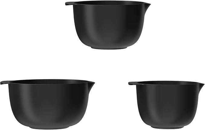14 Piece Mixing Bowl and Measuring Set, Nesting Kitchen Prep Set with Measuring Cups Spoons Whisk Spatula, BPA Free Dishwasher Safe Baking Set