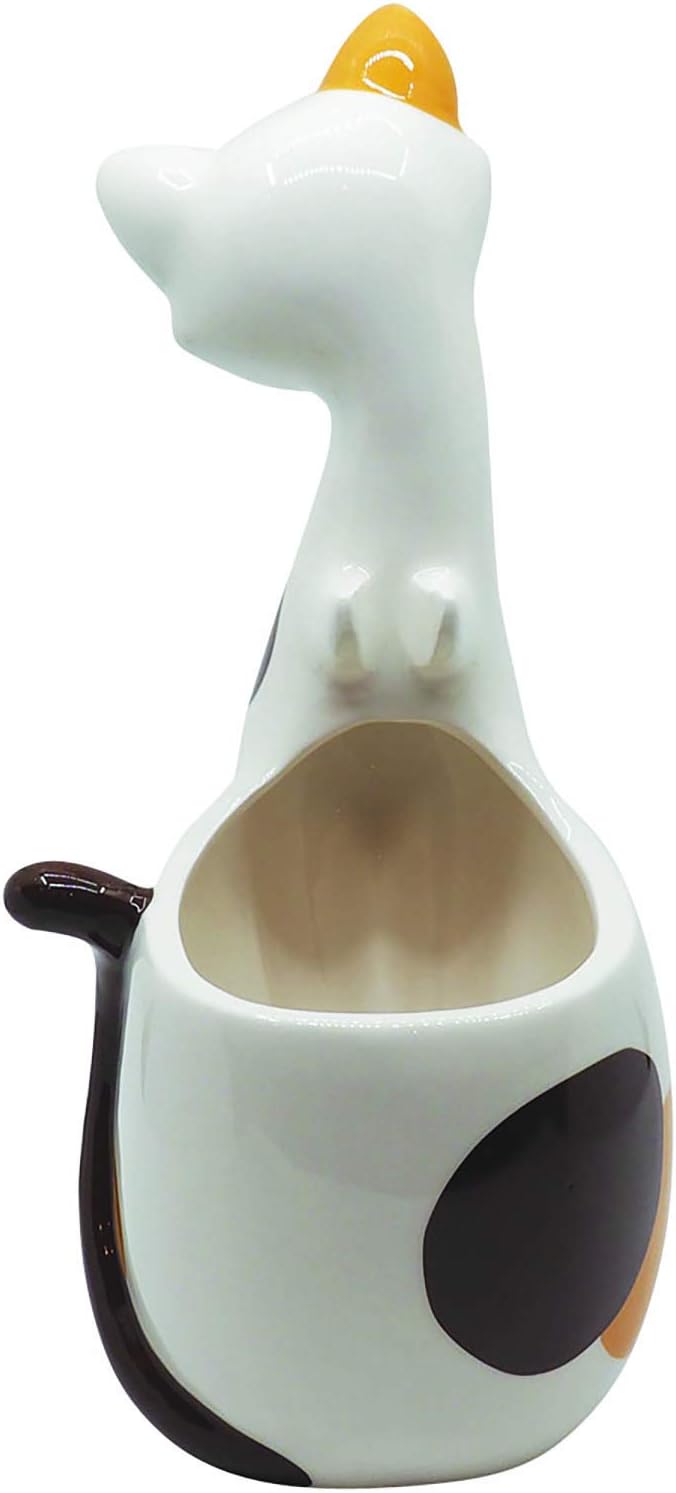 Sunart SAN3305 Cute Miscellaneous Goods Cat Toilet Brush Stand (with Brush)