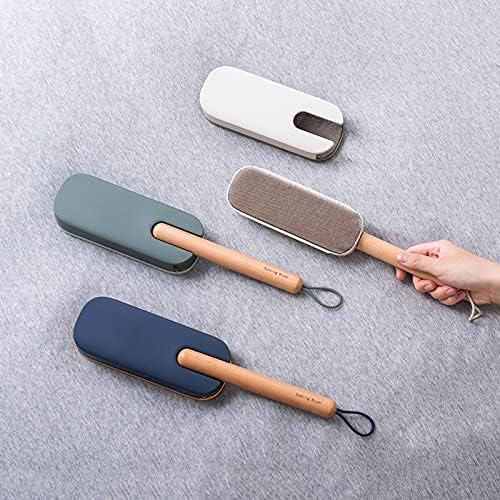 1 Pcs Electrostatic Dust Removal Brush Stick Hair Household Lint Rollers Clothing(Green)