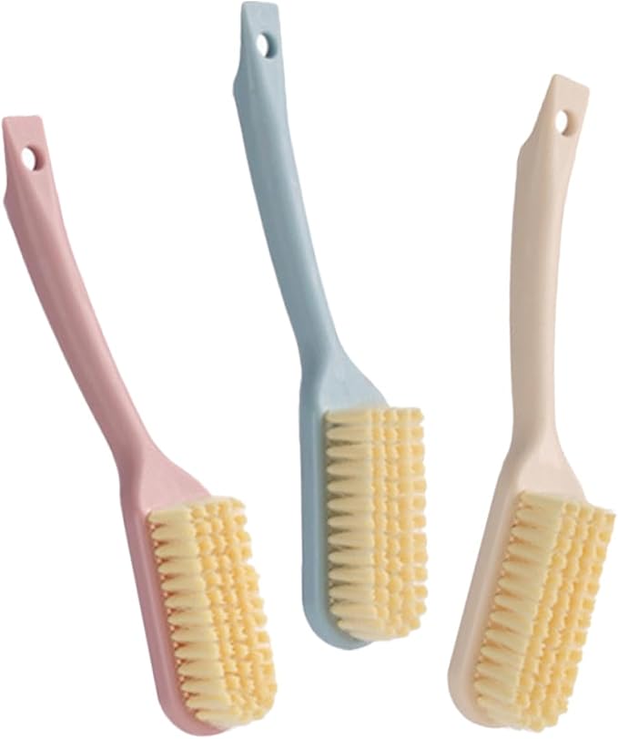 GALPADA 6pcs Soft Shoe Cleaning Brush Ergonomic Handheld Scrub Brushes for Shoes Clothes and Bathroom Versatile Cleaning Tools