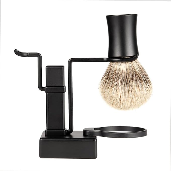 FOMIYES 2pcs Rasuradoras Para Hombres Mens Shaving Soap Shaving for Men Cream Bowls Shave Brush Holder Razor Stand Beard Set Man Black Tool Shave Men's Suits