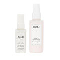 OUAI Leave In Conditioner Full Size & Travel Size - Detangling Spray & Heat Protectant Primer + Tamarind Seed, Vitamin E & Amino Acid Blend - Frizz Control, 450°F Heat Shield, 2 Count