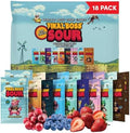 Final Boss Sour Fruit Candy, Berries Variety, All Levels, 18 Pack