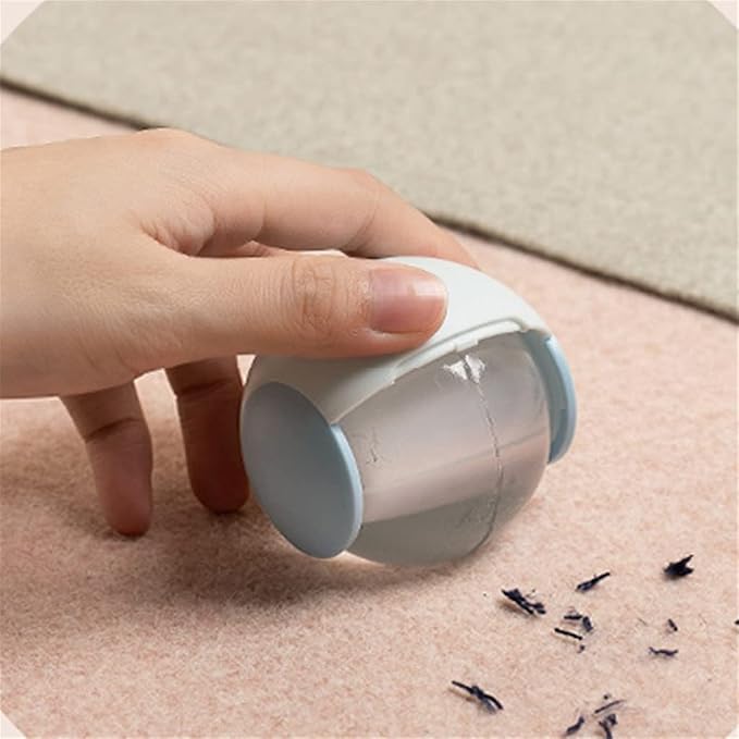 ABS TPE Lint Rollers Dust Wiper Removal Washable Reusable Hair Roller Cleaning Brush Pet Remover Tool(Black)