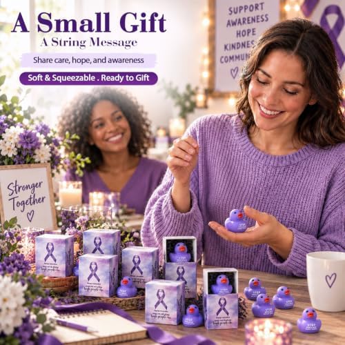 30 Sets Domestic Violence Awareness Gifts Purple Ribbon Party Favors