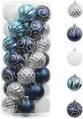Valery Madelyn 35ct Christmas Tree Decorations Ball Ornaments 2.76 Inches