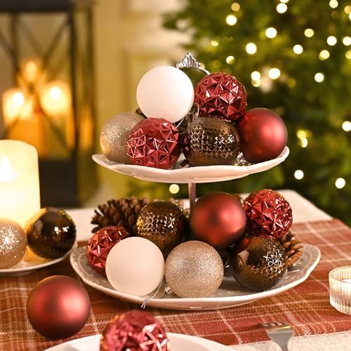 Valery Madelyn 50ct Christmas Tree Decorations Ball Ornaments 2 Inches