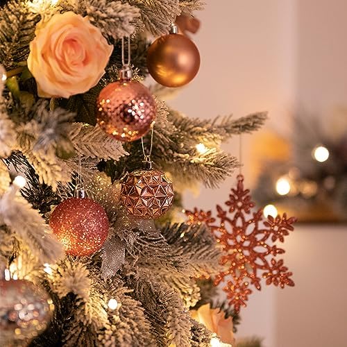 Valery Madelyn 50ct Christmas Tree Decorations Ball Ornaments 2.36 Inches