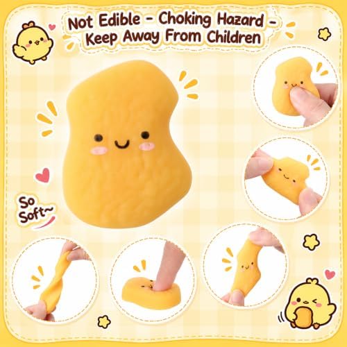 Thenshop 20 Pcs Chicken Nugget Balls Food Party Favors Inspirational Gifts