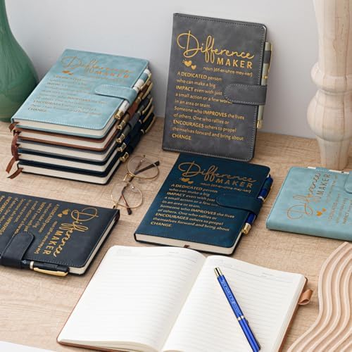 20 Pcs Employee Appreciation Gift Bulk Notebook Pen, Multicolor, Difference