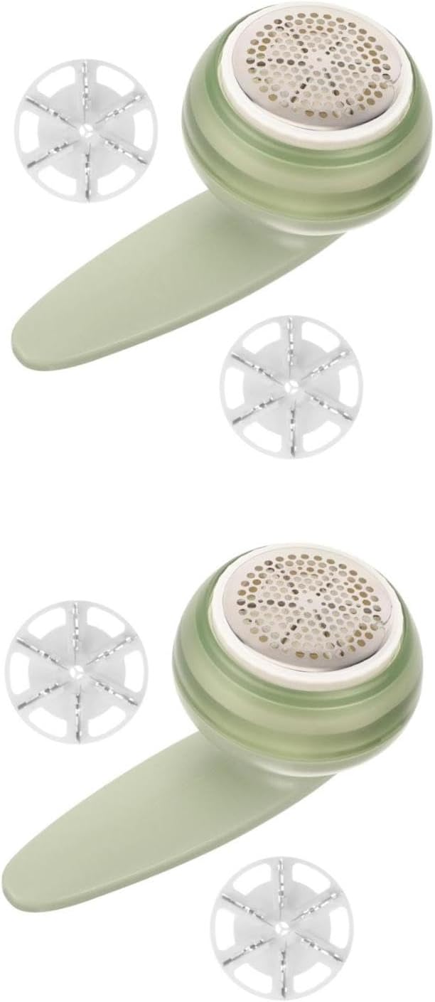 NOLITOY 2sets Electric USB Charging Lint Remover Hairball Shaver for Clothes Portable Fabric Shaver Removes Fuzz and Pilling for Travel and Home Use