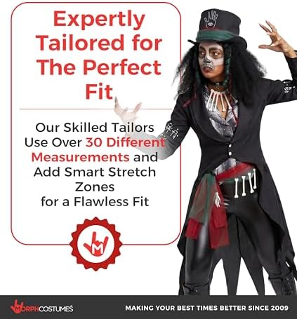Morph Voodoo Costume Women, Halloween Costumes for Women